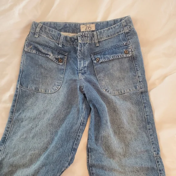 Free People Rory slim straight jeans 26 - Picture 3 of 4